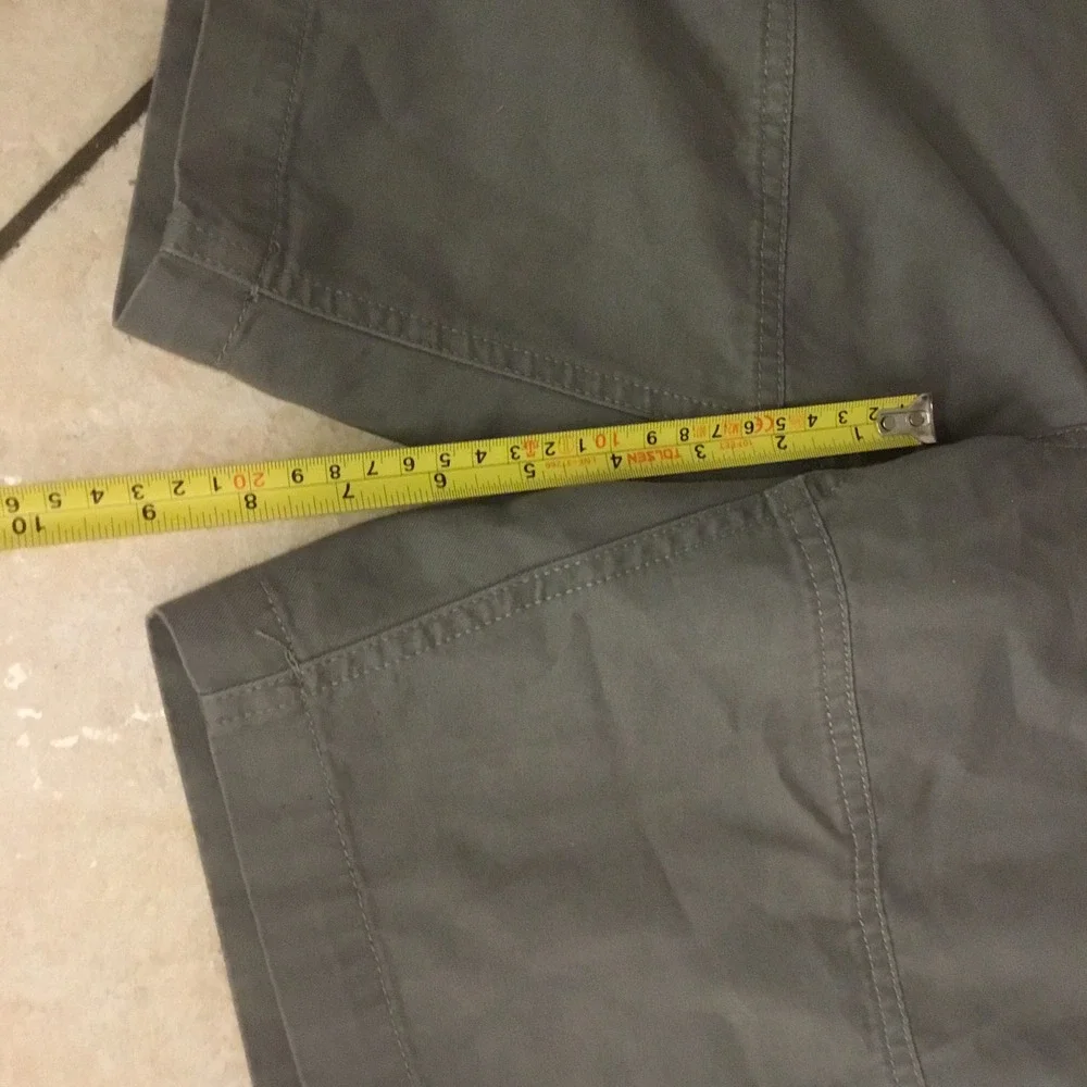 Polo‎ Ralph Lauren Mens Relaxed Fit Cargo Shorts Olive Gray Cotton Size 42